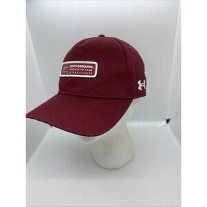 Men's Under Armour Garnet South Carolina Gamecocks 2023 Sideline Adjustable Hat